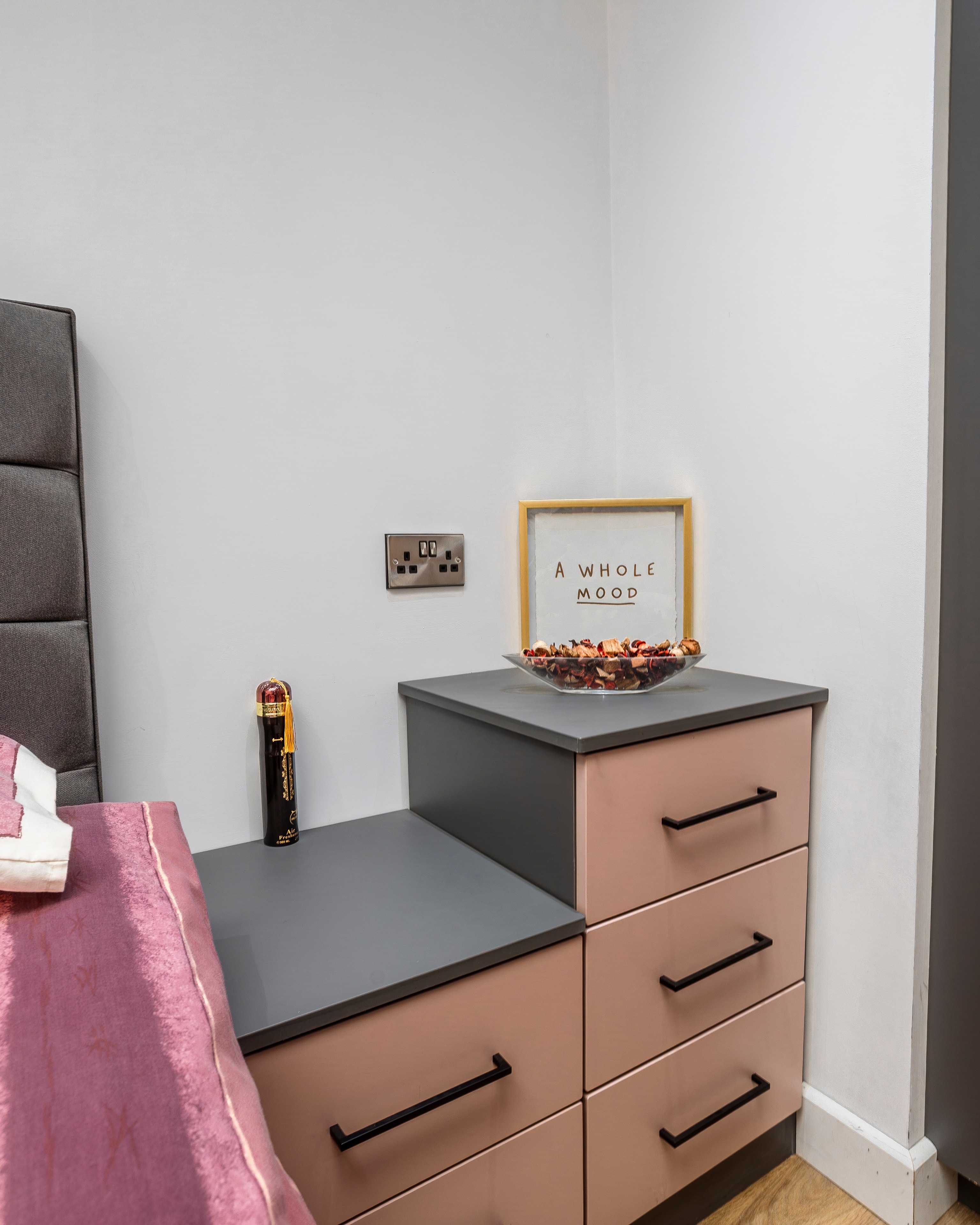 Pink bedroom